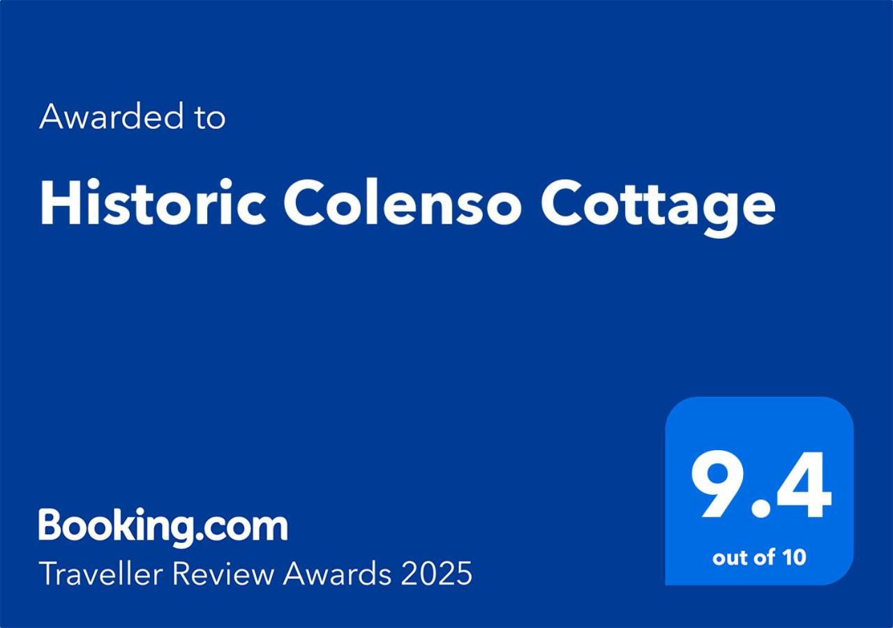 Historic Colenso Cottage Napier Buitenkant foto